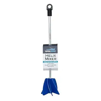 TotalBoat Helix Mixer Drill Attachment, Fits 3/8" Drills