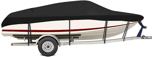 420D Heavy Duty Boat Cover, 17-19ft | 20-22ft, Trailerable