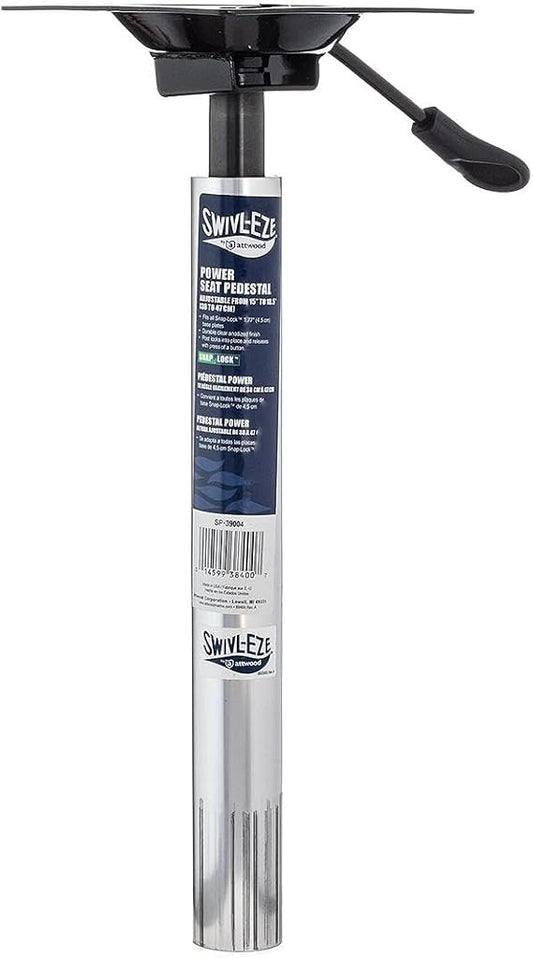 Swivl-Eze Snap-Lock Pedestal, 16"-20", Aluminum