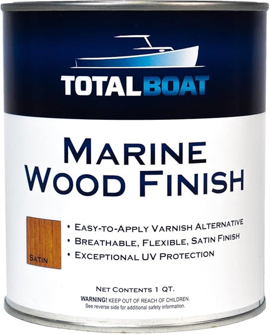 TotalBoat Marine Wood Finish, For Boats & Teak Furniture