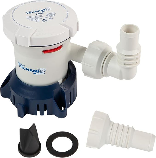 Attwood Tsunami MK2 Bilge Pump, 800 GPH, 24V, Manual