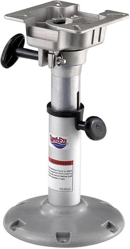 Attwood Swivl-Eze Seat Pedestal, 14"-20", Adjustable Height