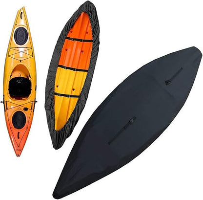 210D Kayak Storage Cover, 9.5-16ft, Outdoor/Indoor Use