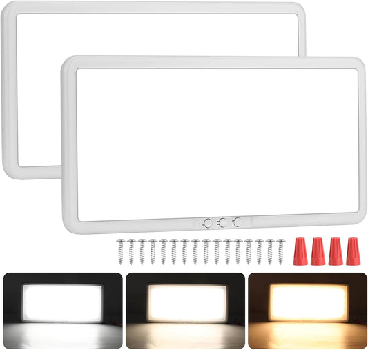 RV Ceiling Light, 2200LM, 360 LED, 3 Color Dimmable (2700-6500K)