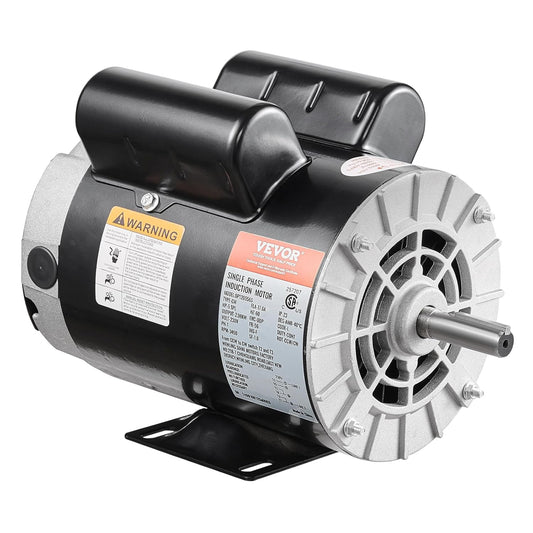 VEVOR 5HP SPL Compressor Motor, 230V, 3450RPM, 56 Frame