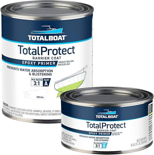 TotalBoat TotalProtect Epoxy Barrier Coat, White, 1 Qt