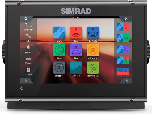 Simrad GO Chartplotter & Fish Finder with C-MAP Discover