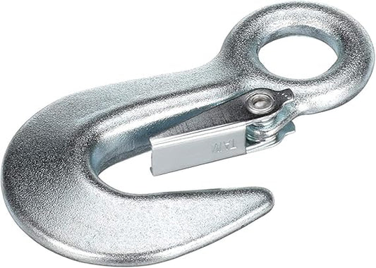 Attwood Snap Hook, Zinc Steel, 4", 5/8" Ring, Heavy Duty