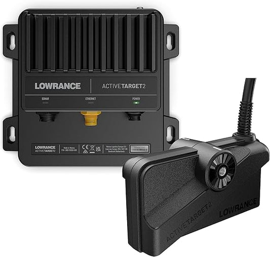 Lowrance ActiveTarget2 Sonar Kit (Module + Transducer + Mounts)
