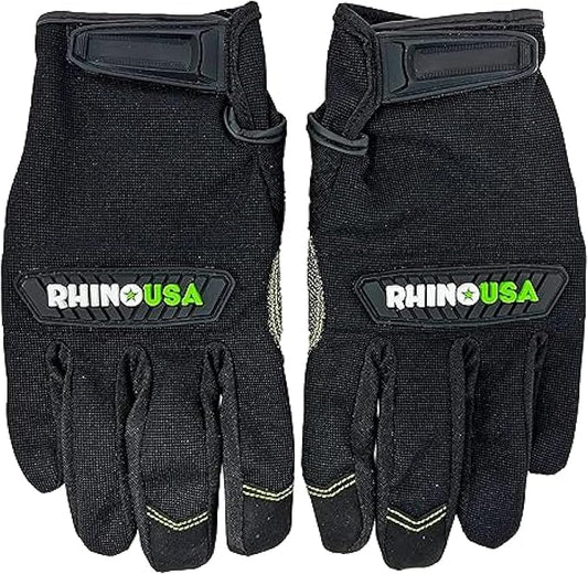 Rhino USA Work Gloves, Heavy Duty w/ Impact & Cut Protection
