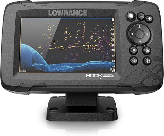 Lowrance HOOK Reveal Fish Finders, 5"/7"/9", w/ Transducers