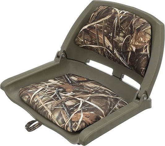 Attwood Padded Flip Boat Seat (Gray)